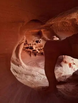 Fairy Cave, NV desert
